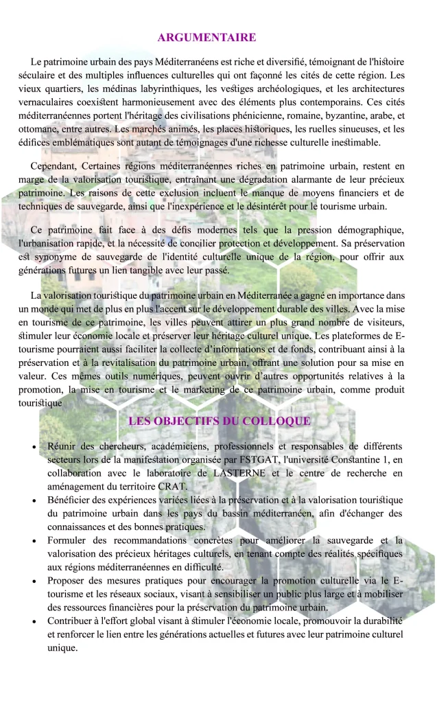 ARGUMENTAIRE